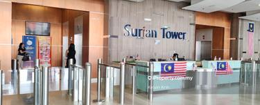 Surian Tower office lot for rent, link to MRT station 1