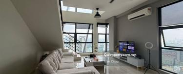 Duplex unit with KLCC view for sale  1