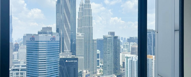 Office for Rent, High Floor with Amazing Twin Towers View 1