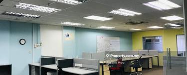 Furnished office with office furniture 1