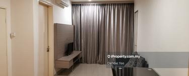 500m to kl sentral , brickfield, bangsar, fully funished 2r1b 1