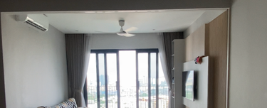 Fully furnished, balcony unit 1