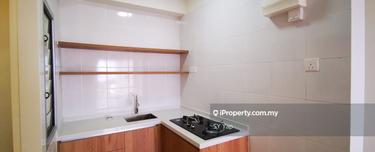 Partial with aircon, water heater, kitchen cabinet, bed 1