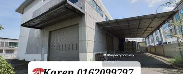Air hitam klang semi-D factory bu 6500ksft  for rent  1