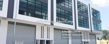 Kepong spacious terrace factory with 3tonnes cargo lift for sale 1