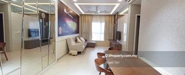 Nicely Renovated Fully Furnished Le Pavillion 3r2b Unit for Rent 1