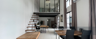 Colonial loft duplex actual unit fully furnish with fridge and bed  1