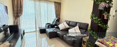 Partially furnished , Villa Crystal Condo @ Tmn Sri Sinar,Segambut ,Kl 1