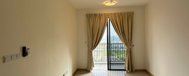Corner unit partially furnished unit is available for rent now ! 1