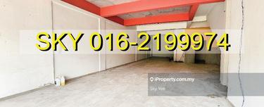 Prime Location- Limited 2 Storey Shop for Rent at Jalan Telawi 1