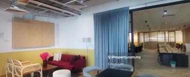 Partially fitted office klec boutique office midvalley 1