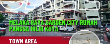 Town Area 3 Rooms Flat at Melaka Raya Garden City Pangsa Hilir Kota 1