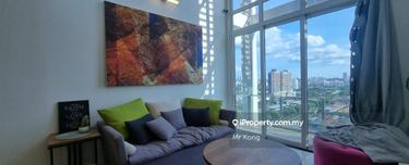 Eco Sky Fully Furnish For Rent 3 Rooms Corner / Duplex Unit 1