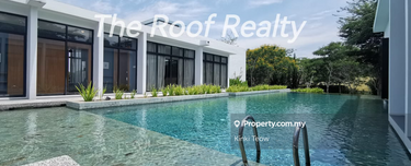 Black ok white villa, pool attached, ready move in 1