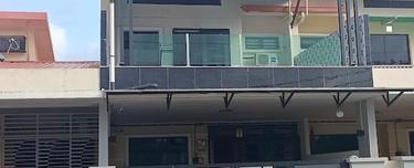 Near kotasas - double storey terrace partial furnished for rent 1