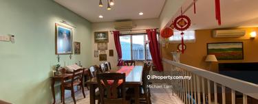 Double Storey Terrace for sale. End lot unit. 1