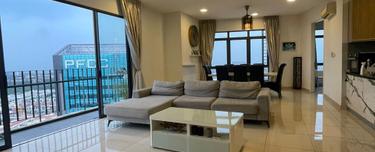 Corner Lot Fully Furnished 3 Rooms Trigon Luxury Condo  1