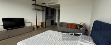 Brand new mossaz studio actual unit with fully furnish 1