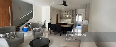 Brand new fully furnished renovated superlink for rent in Mont kiara 1