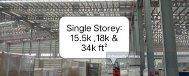 For Rent Warehouse In Kepong, Kuala Lumpur  1