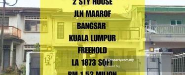 Bank Lelong Freehold 2 Storey House Jln Maarof Bangsar Kuala Lumpur 1