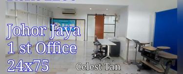 Johor Jaya 24x75 Office Lot Jalan Bakawali  1