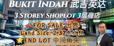 Bukit Indah End Lot Tenanted Shop For Sale 1