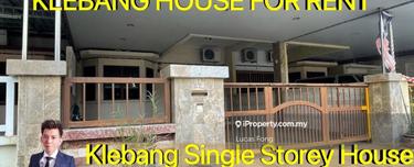 Klebang Aeon Single Storey House To Rent, Ipoh 1