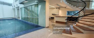 24 hr guarded freehold 3 storey bungalow with pool for sale/rent 1