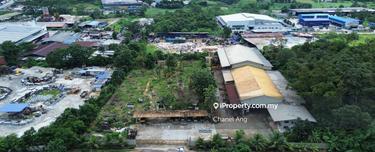 Johor seelong senai Open Shed Single Storey Derached Factory For Sale 1