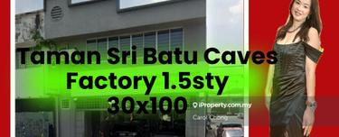 Sri batu caves 1.5 storey factory for sale 1