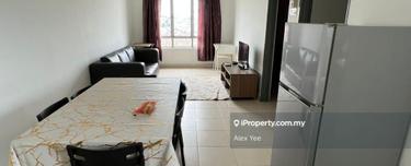 Corner lot, full furnish 3r2b well kept, near to upm n mrt serdang 1
