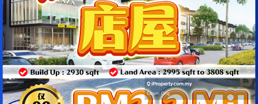 New double storey semi detached shoplot for sale 1