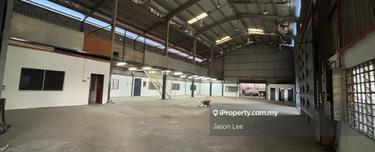 Balakong 1.5 Storey Factory Warehouse, Spacious, High Ceiling. 1