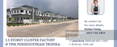 Cluster Factory Perindustrian Tropika @ Ulu Tiram 1