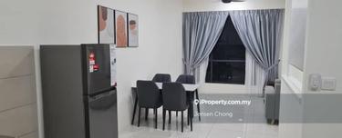 2 Bed 1 Bath, Nice Fully Furnished, ID Design, Linked MRT 1