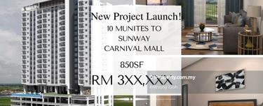 New Project Sandville Residence, Permatang Pauh with Partly Furnished 1