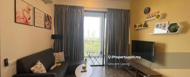 2 bedrooms with fully furnished 1
