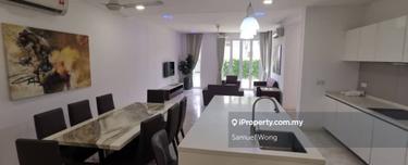 Emerald Bay 3 Storey link house courtyard  @ Puteri Harbour 1