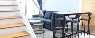 Duplex Unit Designer Fully Furnish Apartment near Monorail, Quill Mall 1