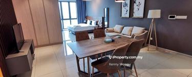 New studio service apartment at elysia park residence medini iskandar 1
