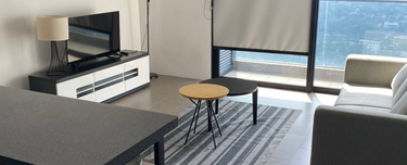 Modern studio connected to LRT station  1