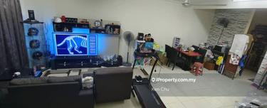 Facing open double storey house for sale  1
