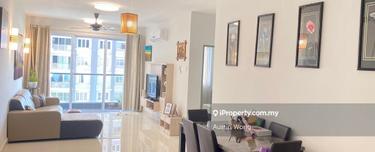 Fully furnished Aurora residence puchong prima 100% loan B.low Price 1