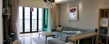 Very well maintained & high floor condominium for sale.  1