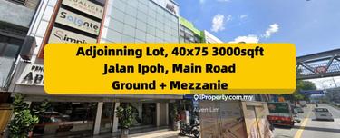 Adjoining Lot, Jalan Ipoh Main Road, 5000sqft Build Up, 40x75 1