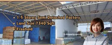 Jalan Cenderai Kota Puteri Freehold Semi Detached Factory For Sales 1