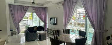 Agalia end lot unit partial furnished  1