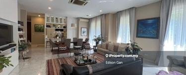 Villa serene kiara renovated unit with id corner lot with huge land 1