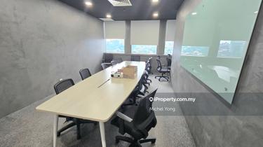 Fully furnished 4000sf office MSC Zone walk to Mid Valley LRT KTM 1